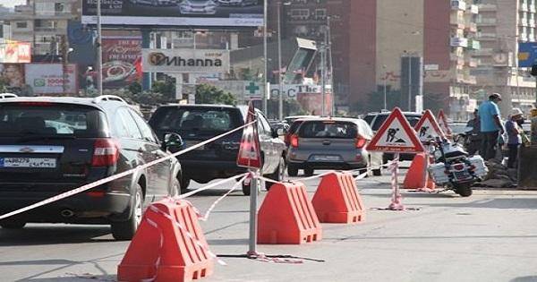 أعمال حفريات في الروشة الاثنين