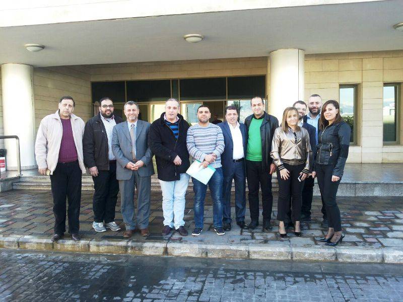 عاملو المستشفيات الحكومية عرضوا مع مستشار حاصباني أوضاعهم