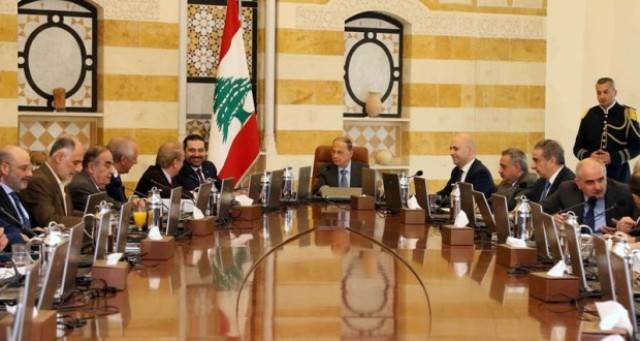 بدء جلسة مجلس الوزراء في بعبدا
