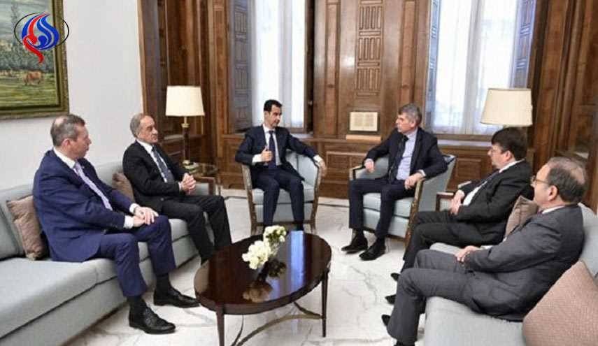 "أردوغان" محور مباحثات وفد بلجيكي مع الاسد..ماذا قال الاخير عنه؟