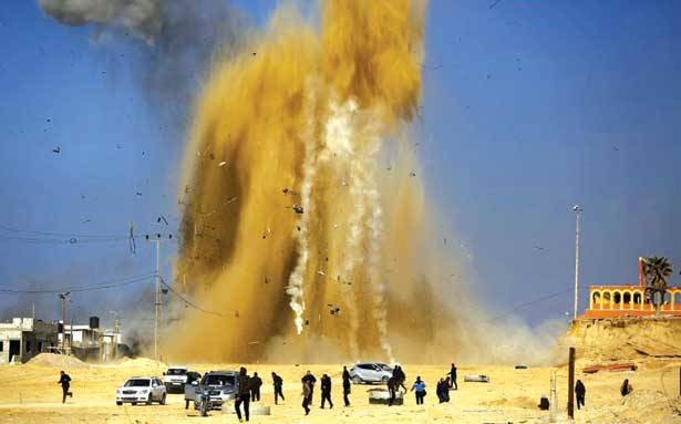 غارات «معادية» على مواقع المقاومة في غزة