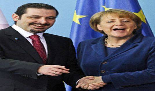 الحريري إتصل بالمستشارة الألمانية انجيلا ميركيل.. وهذا ما قاله لها!