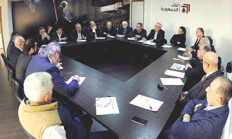 لقاء الجمهورية: مؤشرات العودة عن القانون المختلط فضيلة