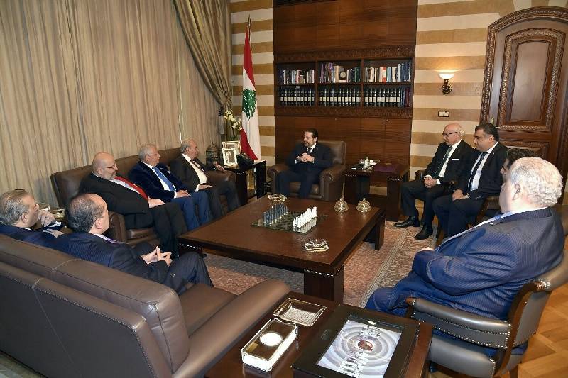 الحريري استقبل وفدا من مجلس العمل والاستثمار اللبناني في السعودية
