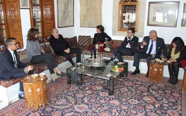 جنبلاط التقى وزيرة الصحة الفرنسيّة