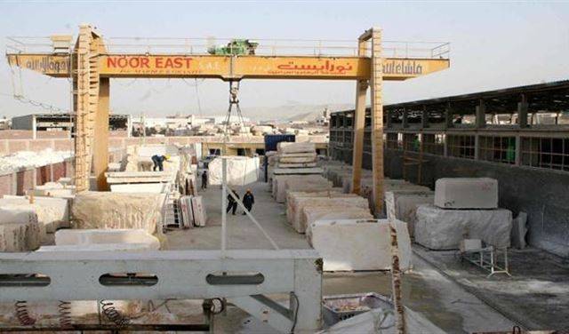اجتماع لنقابة مصانع الرخام في نهر الموت