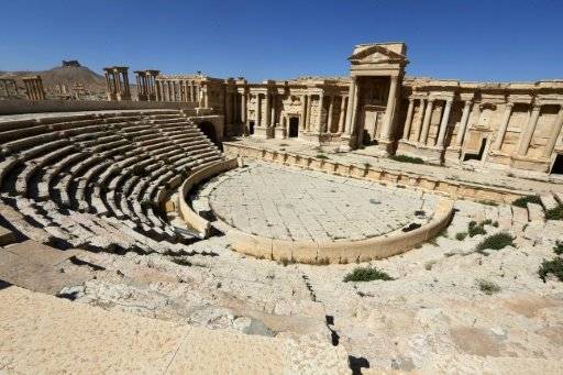 الجيش الروسي يبث لقطات جديدة لتدمير متطرفين لتدمر