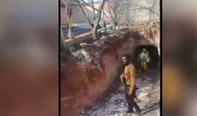 العثور على شبكة أنفاق لداعش في مدينة الباب