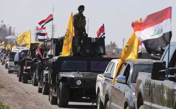 الحشد الشعبي يُعلن انطلاق عمليّات أمنيّة شاملة شرق ديالى