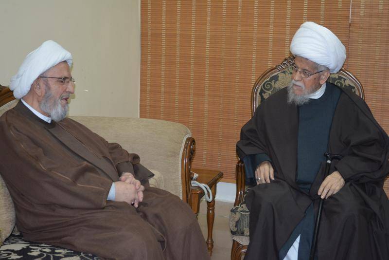 الشيخ النابلسي زار يزبك مطمئنا الى صحته