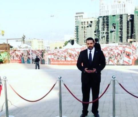 الحريري يزور ضريح والده..