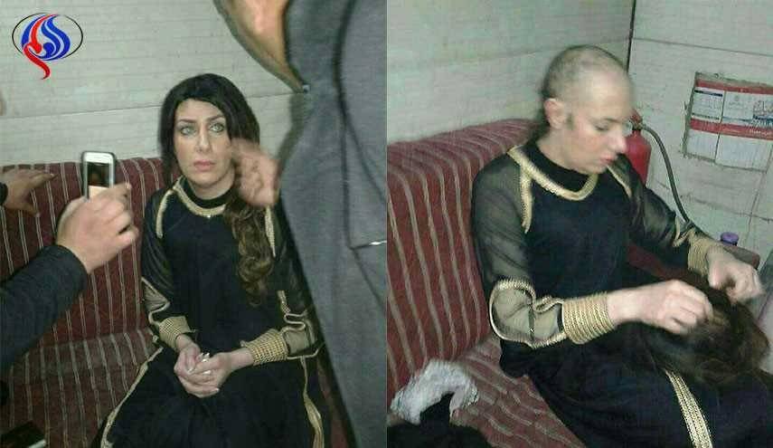 بالصور: القبض على ارهابي متنكر بزي نساء في كربلاء المقدسة