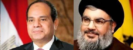 رسالة من القيادة المصرية الى نصرالله:
نحترم نضالكم ومقاومتكم