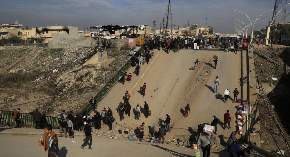 إغاثة سكان غرب الموصل سيترافق مع أي عمل عسكري هناك