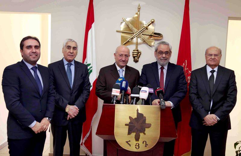 وفد من التقدمي زار الطاشناق وتوافق على إجراء الإنتخابات في مواعيدها والحفاظ على التعددية وصحة التمثيل واقرار السلسلة