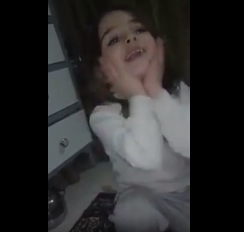 بالفيديو اهضم  واجمل بنت سورية ستشاهد الفيديو اكثر من مرة
