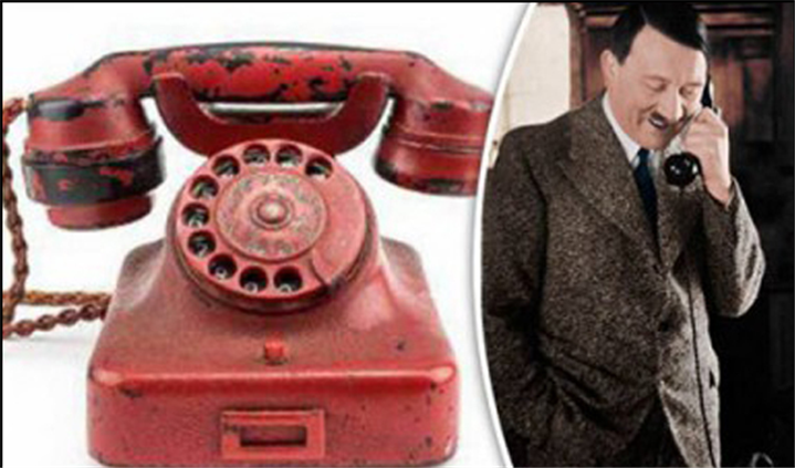 هاتف «هتلر» الشخصي يعرض في المزاد العلني