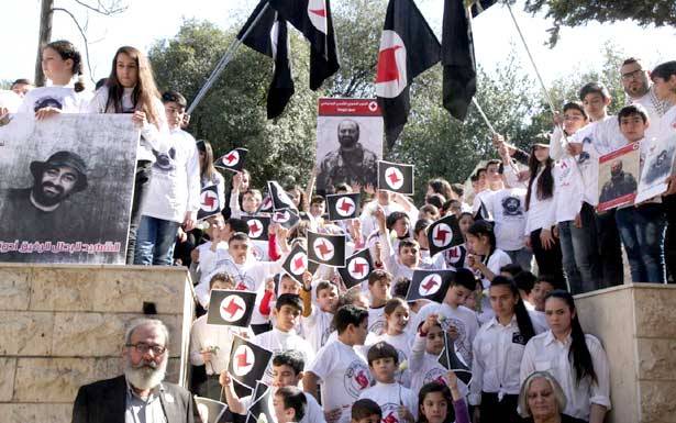 القومي ــ الشويفات أحيا الذكرى الأولى لاستشهاد نصر