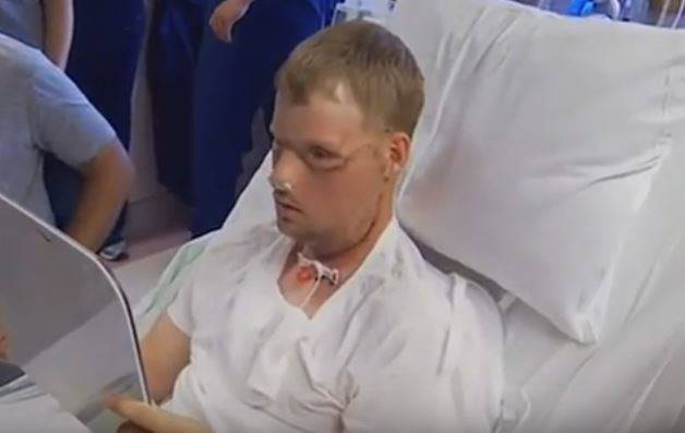 بالفيديو: بعدما حاول الانتحار.. رجلٌ يحصل على وجهٍ جديد!