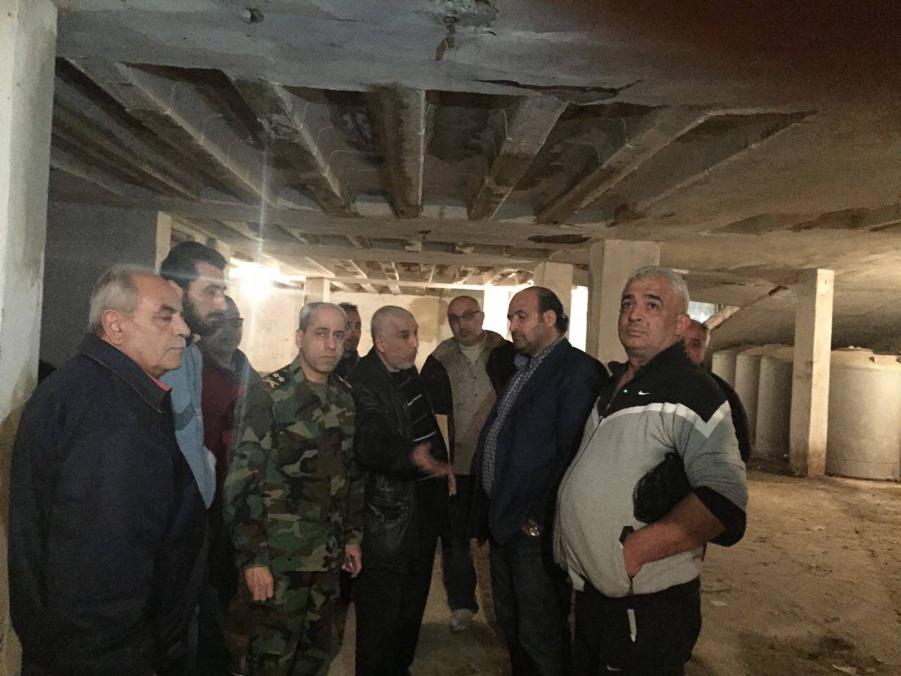 خير تفقد المبنى المهدد بالانهيار في زقاق البلاط وكلف دفع بدل ايواء لقاطنيه ل3 اشهر