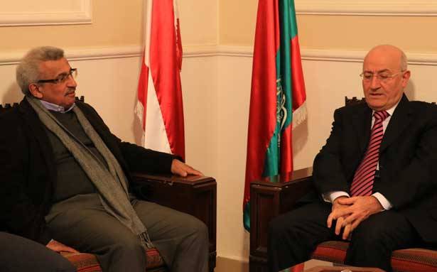 أسامة سعد التقى وفد «التقدمي»
العريضي : مُتمسّكون بثوابت الطائف