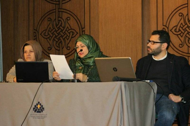 ندوة عن دعم القائمين برعايه الاشخاص ذوى الاعاقه في مجمع نبيه بري