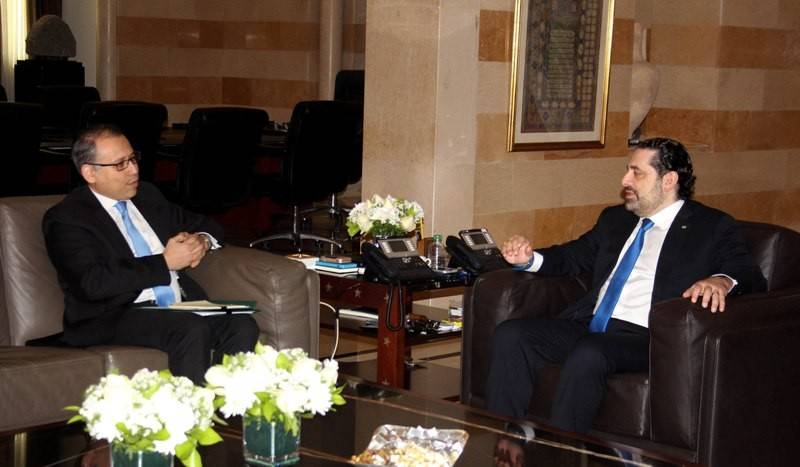 النجاري بعد لقائه الحريري: نسعى إلى تنشيط وتكثيف العلاقة بين البلدين