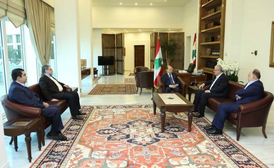الرئيس عون يستقبل وفد كتلة الوفاء للمقاومة برئاسة رعد