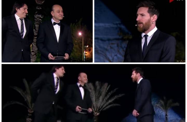 بالفيديو: أديب يسأل ميسي عن أكل "الملوخية".. كيف أجاب ليو؟