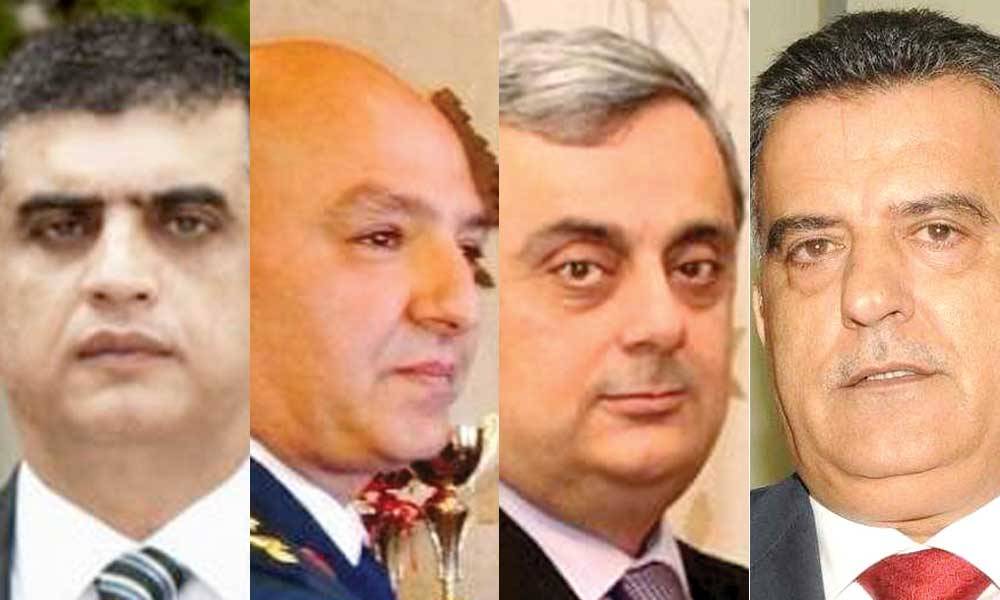 العميد جوزف عون لقيادة الجيش واللواء إبراهيم مدني وتغيير مهمة أمن الدولة
المدراء المسيحيون لعون وجعجع والدروز لجنبلاط والشيعة لبري وحزب الله والسنّة للحريري