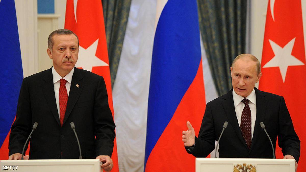 أردوغان يزور روسيا في مارس