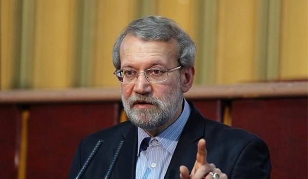 لاريجاني: معارضة الغرب لحيازة ايران التقنية النووية يعود الى موقفها ازاء فلسطين