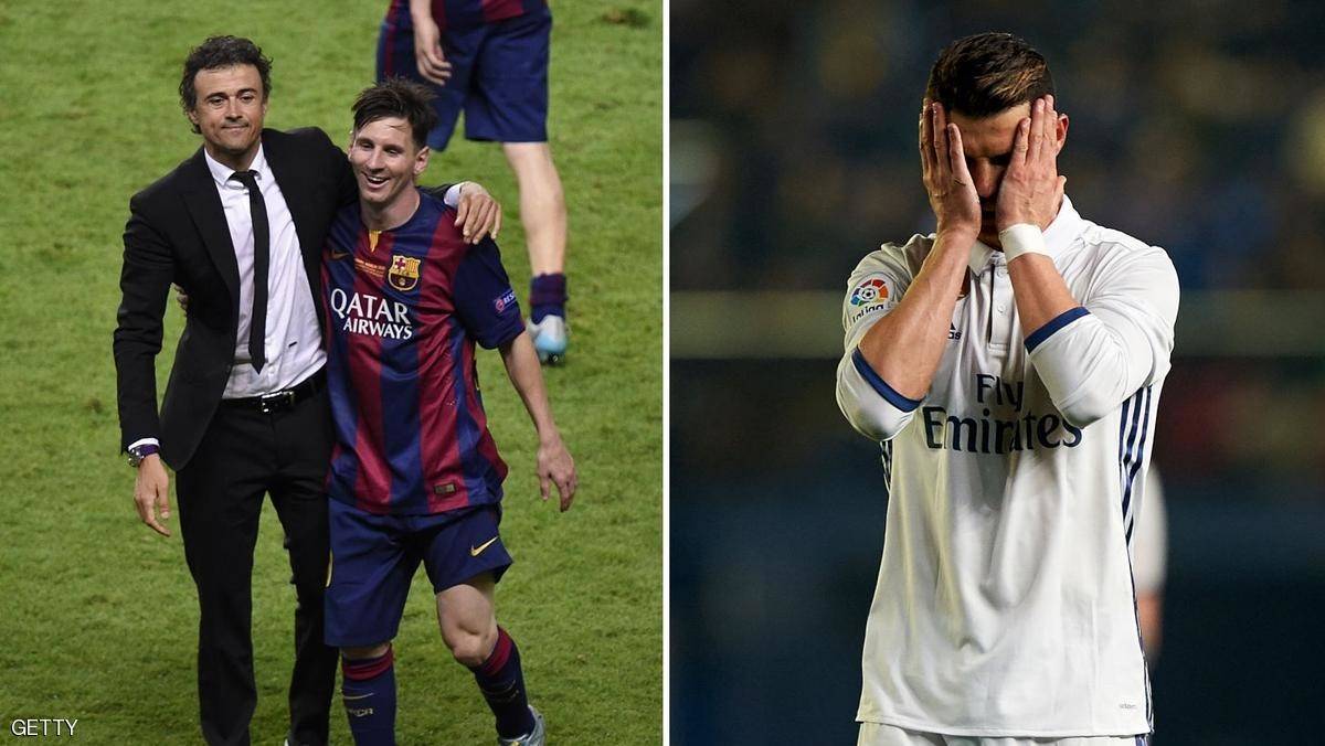 مدرب برشلونة "يحرم" رونالدو من لقبه