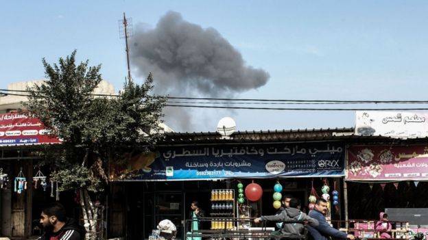 مقاتلات إسرائيلية تقصف مواقع لمسلحين في قطاع غزة