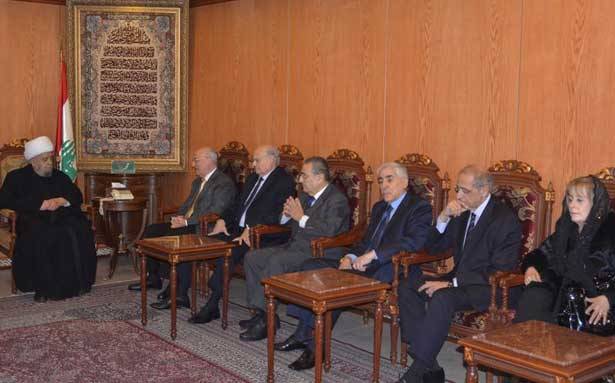 قبلان التقى «التقدمي» و«اللقاء الديموقراطي»
العريضي: لإجراء الانتخابات في موعدها