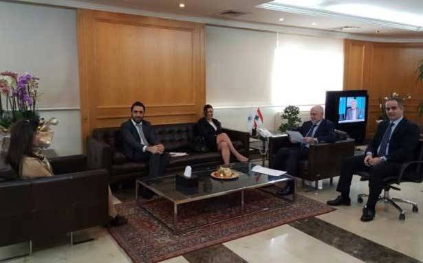 فنيانوس بحث وسفيرة قبرص
مجالات التعاون في قطاع النقل