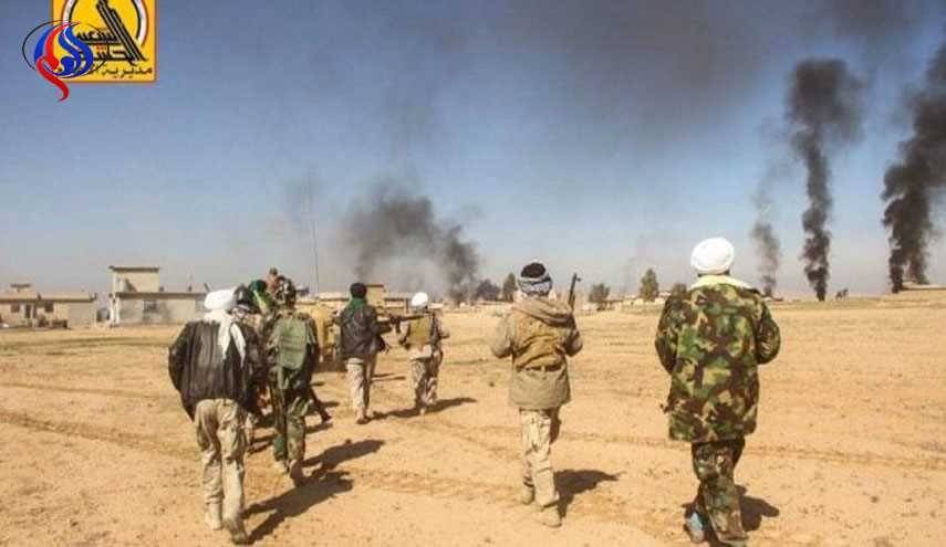 الحشد يبيد مفرزة لداعش بشمال الموصل ويقتل 24 بينهم أجانب على أيمنها