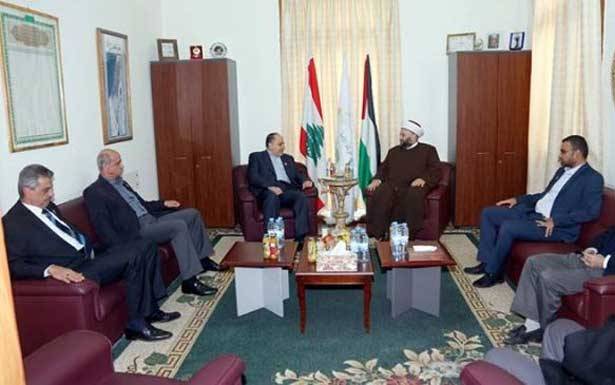 «هيئة تكريم المناضلين والشهداء
العرب» زارت «حركة الأمة»