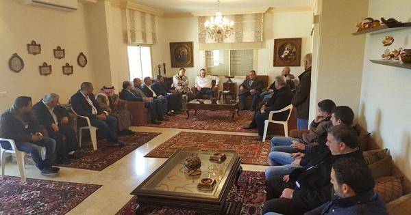 هادي حبيش استقبل وفدا من الدفاع المدني ووفودا شعبية