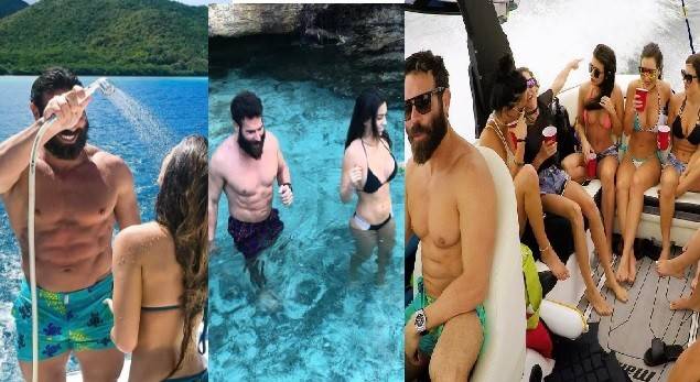 ضجّة وبلبلة بسبب صورة: الملياردير الشهير أجلس بائعة هوى على..