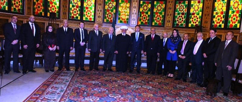 دريان استقبل وفدي اتحاد العائلات البيروتية والهيئة الاسلامية للرعاية