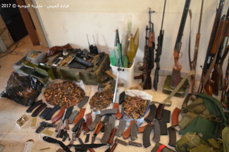 الجيش يوقف 2011 شخص خلال شباط بجرائم مختلفة