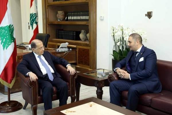 رامي عياش في قصر بعبدا وهذا ما قاله للرئيس!