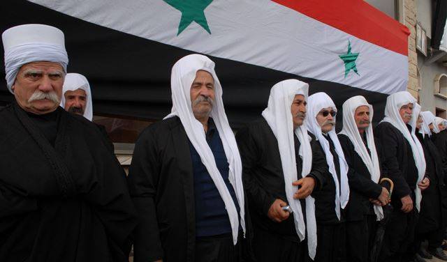 وفود درزية إلى جبل الدروز