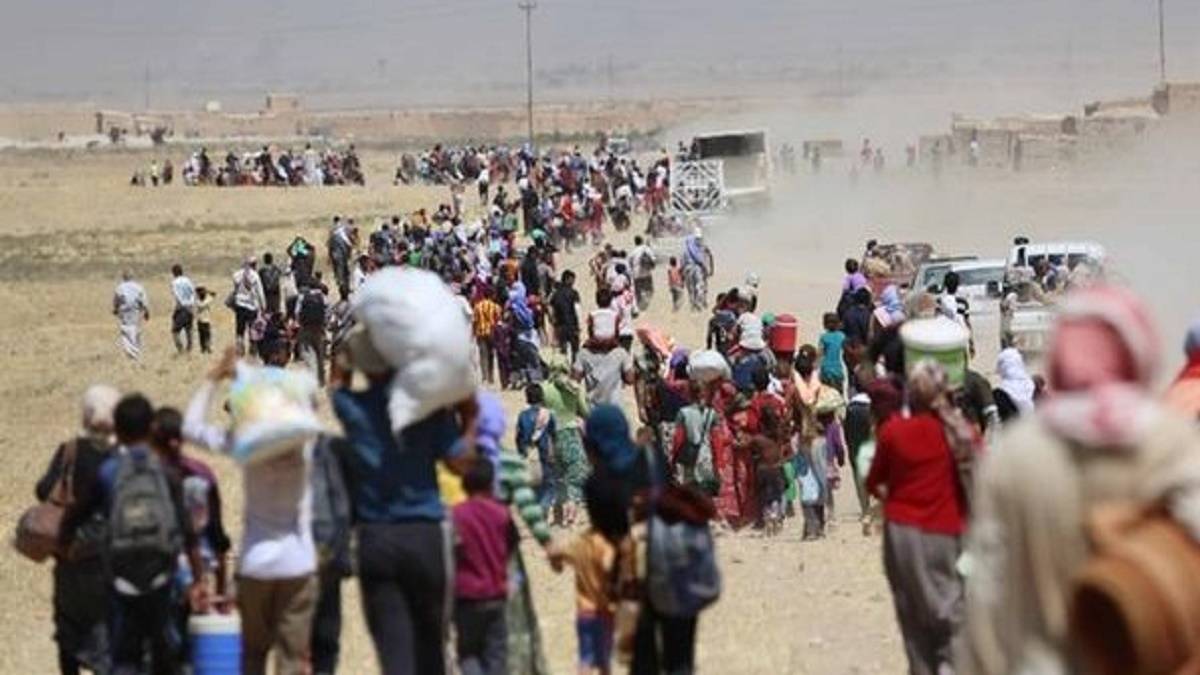 المساعدات ستحجب عن النازحين الذين..