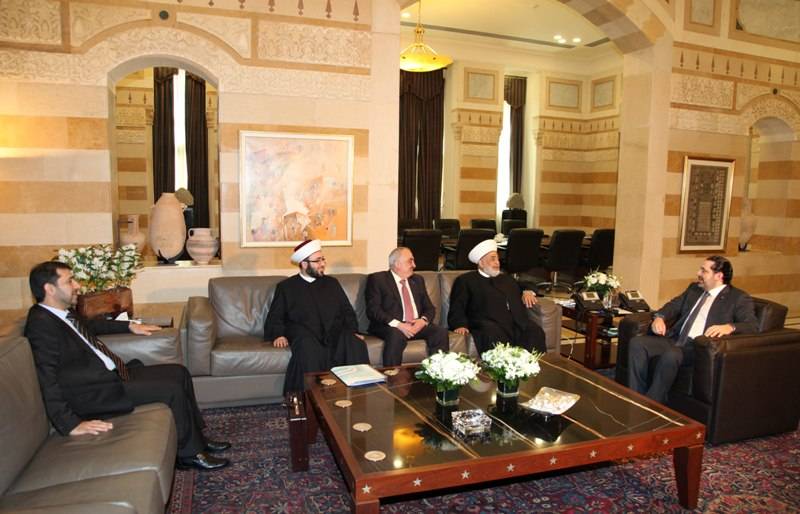 الحريري التقى العطية وبحث مع زوار السراي شؤونا وزارية وعامة