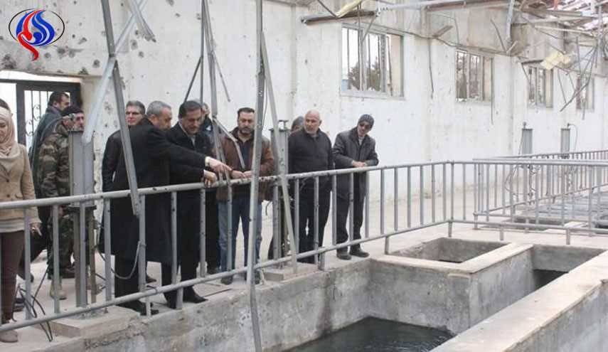 تفكيك عبوات بالمئات تزن الواحدة 50 كغ معدة لتفجير مياه الخفسة بحلب