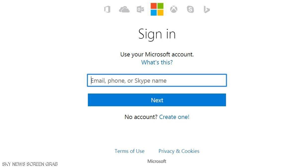 خلل يعطل حسابات "hotmail".. و"مايكروسوفت" ترد