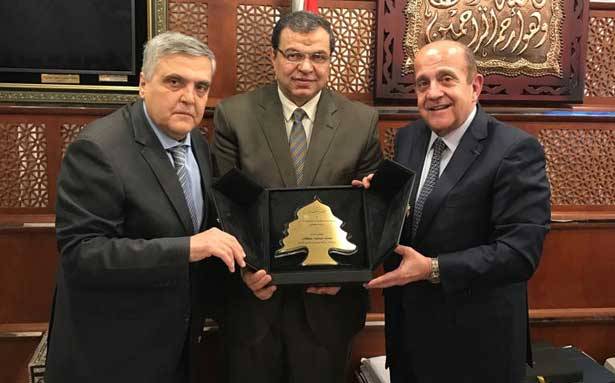 نسناس وجّه دعوة لوزير العمل المصري
لحضور اجتماع المجالس الإقتصاديّة العربيّة