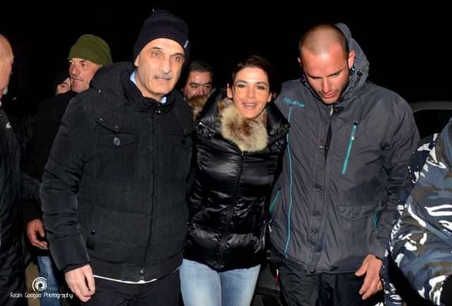 بالصور: جعجع في “Ski De Nuit”